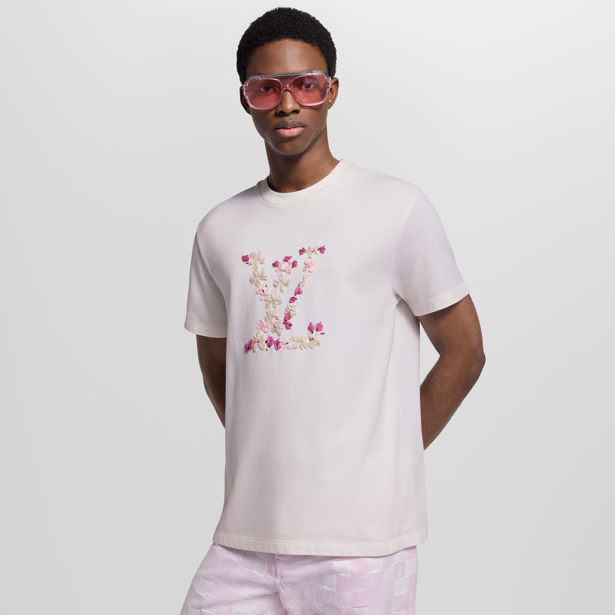 Embroidered T-Shirt - Luxury White | LOUIS VUITTON